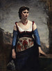 Agostina - Jean-Baptiste-Camille Corot — weergave van het kunstwerk