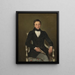 Camille Sennegon, nephew of the artist - Jean-Baptiste-Camille Corot — framed artwork on a wall