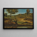 Italian landscape painting - Jean-Baptiste-Camille Corot — framed artwork on a wall