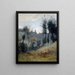 Canteleu - Jean-Baptiste-Camille Corot — framed artwork on a wall