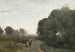 Chaville in de ochtend in de lente - Jean-Baptiste-Camille Corot — weergave van het kunstwerk