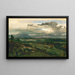 Civita Castellana - Jean-Baptiste-Camille Corot — ingelijst kunstwerk aan de muur