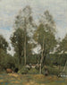 Clearings of the Bois Pierre Aux Evaux near Château-Thierry - Jean-Baptiste-Camille Corot — artwork view