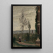Coulommiers de tuin van M. Preschez - Jean-Baptiste-Camille Corot — ingelijst kunstwerk aan de muur