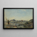 Dunkerque Een garnalenvisser - Jean-Baptiste-Camille Corot — ingelijst kunstwerk aan de muur