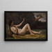 Evocation of Love - Jean-Baptiste-Camille Corot — framed artwork on a wall