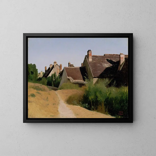 JeanBaptisteCamille Corot - Houses near Orlans Maisons aux Environs dOrlans.webp