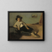 Jonge boer uit Italië - Jean-Baptiste-Camille Corot — ingelijst kunstwerk aan de muur