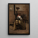 L'Atelier van Corot - Jean-Baptiste-Camille Corot — ingelijst kunstwerk aan de muur