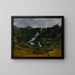 La Cascade de Terni - Jean-Baptiste-Camille Corot — ingelijst kunstwerk aan de muur