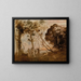 De Dans van de nimfen - Jean-Baptiste-Camille Corot — ingelijst kunstwerk aan de muur