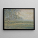 Landschap bij Bussières - Jean-Baptiste-Camille Corot — ingelijst kunstwerk aan de muur