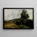 Le Vieux Pont - Jean-Baptiste-Camille Corot — ingelijst kunstwerk aan de muur