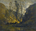 De smokkelaar - Jean-Baptiste-Camille Corot — weergave van het kunstwerk