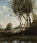 The Tuscan Diggers - Jean-Baptiste-Camille Corot — artwork view