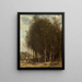 Lisière de bois - Jean-Baptiste-Camille Corot — framed artwork on a wall
