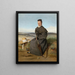 Louise Hardwin - Jean-Baptiste-Camille Corot — framed artwork on a wall