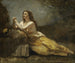 Madeleine in gebed - Jean-Baptiste-Camille Corot — weergave van het kunstwerk