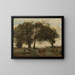 Marécages boisés avec trois vaches - Jean-Baptiste-Camille Corot — ingelijst kunstwerk aan de muur