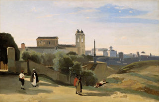 JeanBaptisteCamille Corot - Monte Pincio Rome.webp