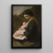 Moeder en kind - Jean-Baptiste-Camille Corot — ingelijst kunstwerk aan de muur
