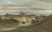 op de oevers van de Tiber, Rome - Jean-Baptiste-Camille Corot — weergave van het kunstwerk