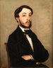 Portrait Painting of Henri Sennegon, nephew of Corot - Jean-Baptiste-Camille Corot — artwork view