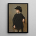 Portret van een kind - Jean-Baptiste-Camille Corot — ingelijst kunstwerk aan de muur