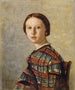 Portrait of a Young Girl - Jean-Baptiste-Camille Corot — artwork view