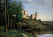 Ruins of Pierrefonds Castle - Jean-Baptiste-Camille Corot — artwork view