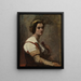 Sibylle - Jean-Baptiste-Camille Corot — ingelijst kunstwerk aan de muur