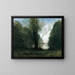 Solitude, souvenir de Vigen Limousin - Jean-Baptiste-Camille Corot — ingelijst kunstwerk aan de muur