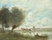 Souvenir d'Ault - Jean-Baptiste-Camille Corot — weergave van het kunstwerk