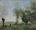 Souvenir de Coubron - Jean-Baptiste-Camille Corot — weergave van het kunstwerk