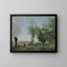 Souvenir de Coubron - Jean-Baptiste-Camille Corot — ingelijst kunstwerk aan de muur