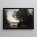 Het bad van Diana - Jean-Baptiste-Camille Corot — ingelijst kunstwerk aan de muur