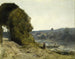 De vertrek van de bootman - Jean-Baptiste-Camille Corot — weergave van het kunstwerk