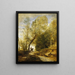 La forêt de Coubron - Jean-Baptiste-Camille Corot — framed artwork on a wall