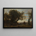 Les Bohémiens - Jean-Baptiste-Camille Corot — ingelijst kunstwerk aan de muur