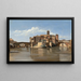 L'île et le pont de San Bartolomeo, Rome - Jean-Baptiste-Camille Corot — ingelijst kunstwerk aan de muur
