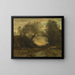 L'Étang à l'entrée des bois - Jean-Baptiste-Camille Corot — ingelijst kunstwerk aan de muur
