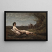 Le Repos - Jean-Baptiste-Camille Corot — ingelijst kunstwerk aan de muur