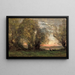 De visser, avondlicht - Jean-Baptiste-Camille Corot — ingelijst kunstwerk aan de muur