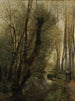 A stream near Beauvais - Jean-Baptiste-Camille Corot — artwork view
