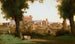 View of the Farnese Gardens, Rome - Jean-Baptiste-Camille Corot — artwork view