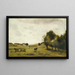 Vue près d'Épernon - Jean-Baptiste-Camille Corot — ingelijst kunstwerk aan de muur