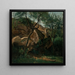 Jong herder tussen de rotsen, Fontainebleau-bos - Jean-Baptiste-Camille Corot — ingelijst kunstwerk aan de muur