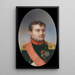 Napoléon Ier Bonaparte - Jean-Baptiste-Jacques Augustin — ingelijst kunstwerk aan de muur
