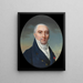 Portret van Antoine Roy - Jean-Baptiste-Jacques Augustin — ingelijst kunstwerk aan de muur