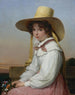 Portret van Nency Destouches - Jean-Baptiste Auguste Vinchon — weergave van het kunstwerk
